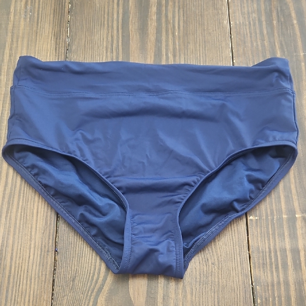 Lands' End High Rise Swimsuit Bottoms Size 8